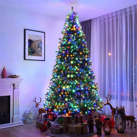 artificial christmas tree led lights